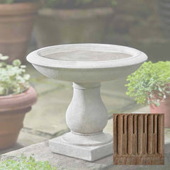 Campania Beauvoir Birdbath
