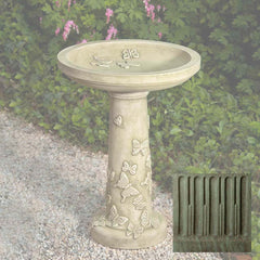 Campania Butterflies Are Free Birdbath