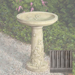 Campania Butterflies Are Free Birdbath