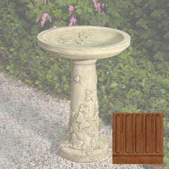 Campania Butterflies Are Free Birdbath