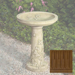 Campania Butterflies Are Free Birdbath