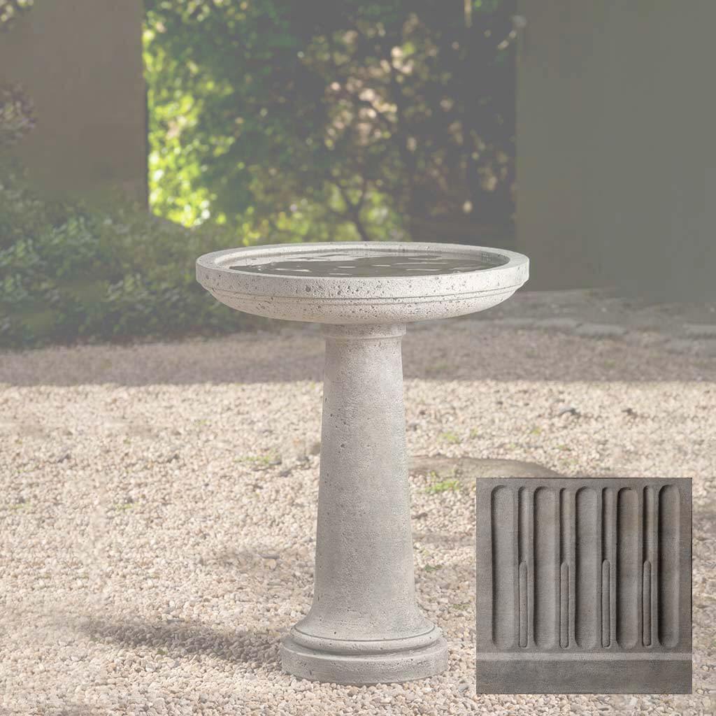 Campania Isleboro Birdbath