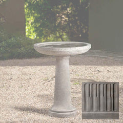 Campania Isleboro Birdbath