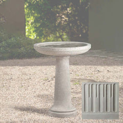 Campania Isleboro Birdbath