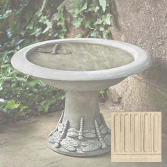 Campania Dragonfly Birdbath - Small