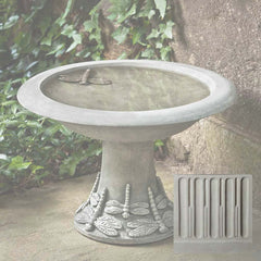 Campania Dragonfly Birdbath - Small