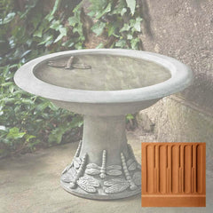 Campania Dragonfly Birdbath - Small