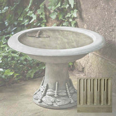 Campania Dragonfly Birdbath - Small