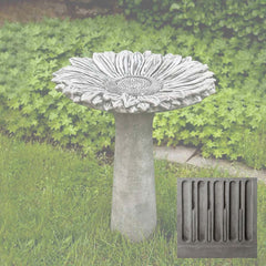 Campania Sunflower Birdbath