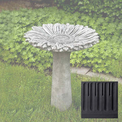 Campania Sunflower Birdbath
