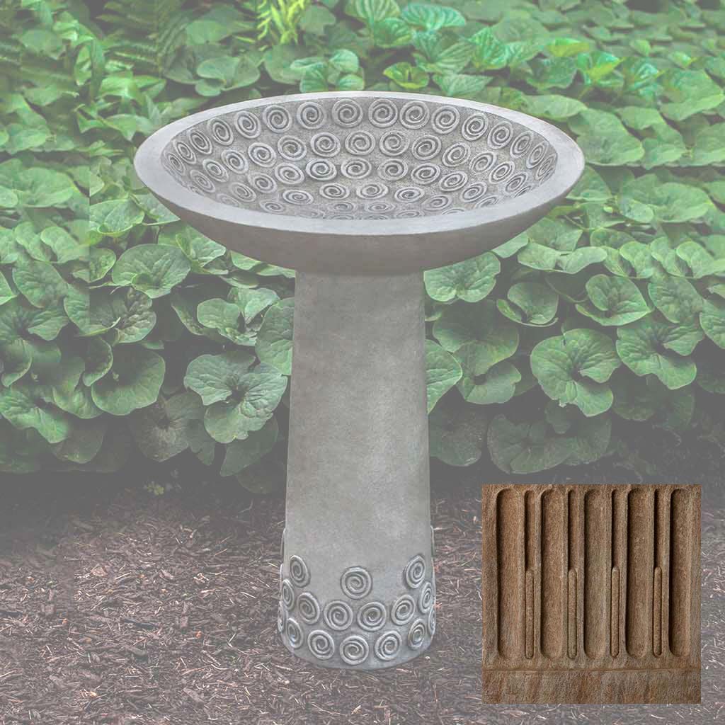Campania Cirrus Birdbath