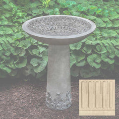 Campania Cirrus Birdbath