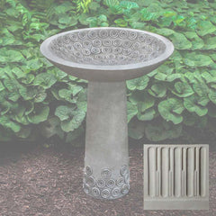 Campania Cirrus Birdbath