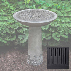 Campania Cirrus Birdbath
