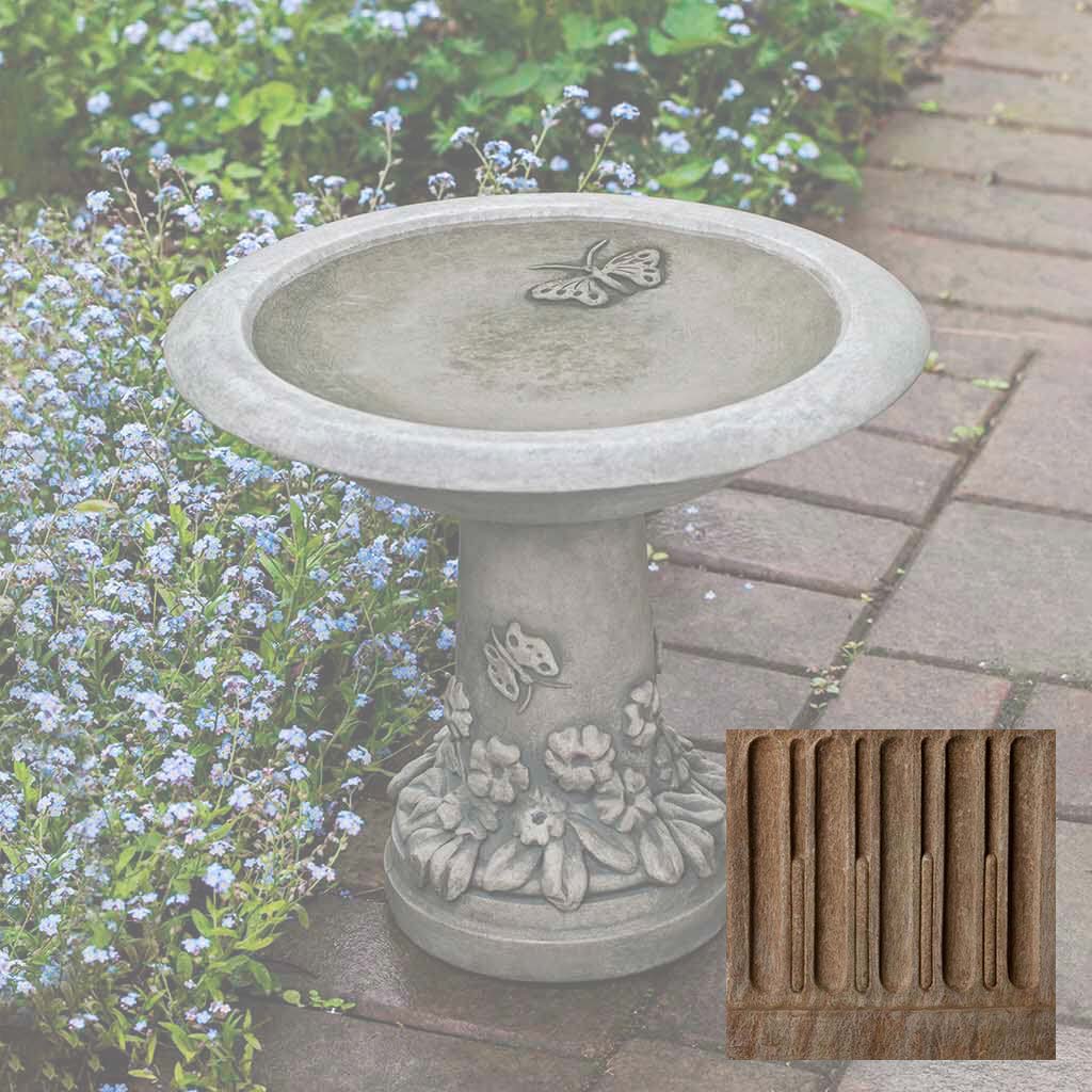 Campania Spring Meadow Birdbath