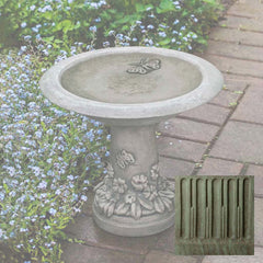 Campania Spring Meadow Birdbath