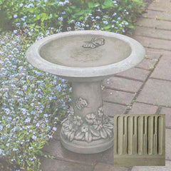Campania Spring Meadow Birdbath