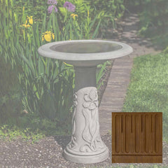 Campania Iris Birdbath