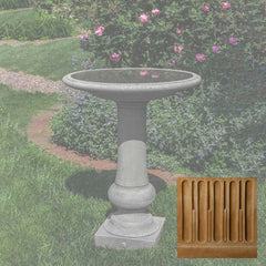 Campania Williamsburg Boxwood Birdbath