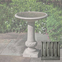 Campania Williamsburg Knot Birdbath