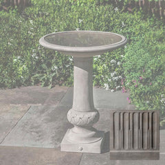 Campania Williamsburg Knot Birdbath