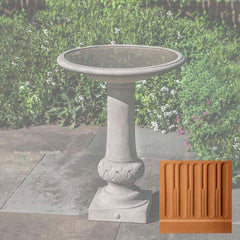 Campania Williamsburg Knot Birdbath
