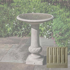 Campania Williamsburg Knot Birdbath