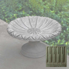 Campania Lotus Birdbath Small