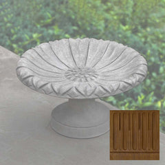 Campania Lotus Birdbath Small