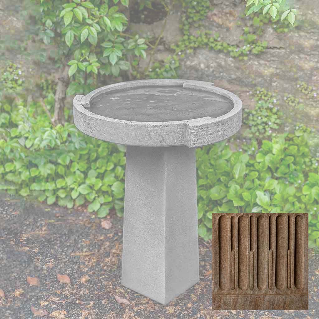 Campania Concept Birdbath, Small