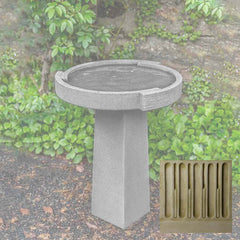 Campania Concept Birdbath, Small