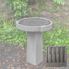 Campania Concept Birdbath, Small