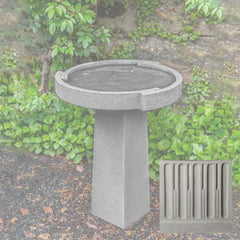 Campania Concept Birdbath, Small