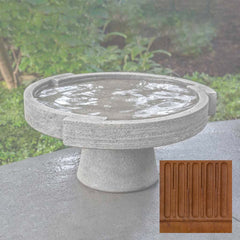 Campania Concept Birdbath, Low