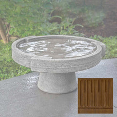 Campania Concept Birdbath, Low
