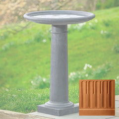 Campania Classic Column Birdbath