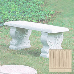 Campania Traditional Straight Bench