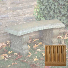 Campania Curved Traditional Bench