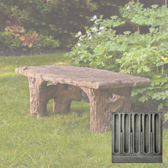 Campania Faux Bois Bench