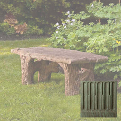 Campania Faux Bois Bench