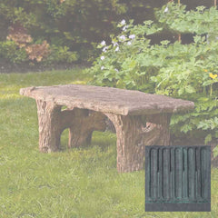 Campania Faux Bois Bench