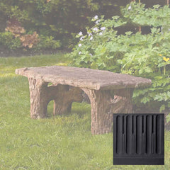 Campania Faux Bois Bench