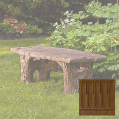 Campania Faux Bois Bench