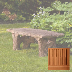 Campania Faux Bois Bench