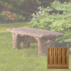 Campania Faux Bois Bench