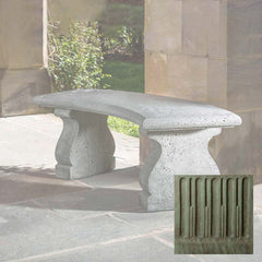 Campania Provencal Curved Bench