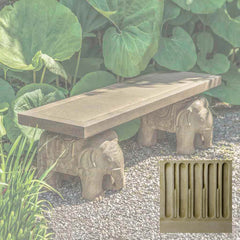 Campania Elephant Bench