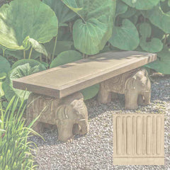 Campania Elephant Bench