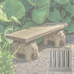 Campania Elephant Bench