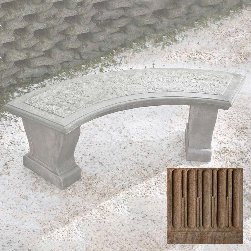 Campania Curved Leaf Bench